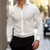 Herren tailored fit hemd - stilvolle langärmelige bürokleidung für die arbeit und besondere anlässe