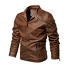 Leder bikerjacke - zeitloser herrenoberbekleidung
