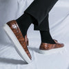 Männer mokassins aus feinem leder - vielseitige alltags-schuhe