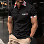 Polo-Shirt für Männer – Modernes Streifen-Design