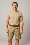 Männer cargo shorts für den sommer – strapazierfähige freizeitmode mit vielseitigen taschen und angenehmem sitz für outdoor-aktivitäten