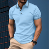 Männlicher klassiker polo-shirt - vielseitige freizeitmode für jede gelegenheit