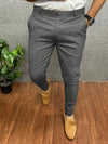 Präzis geschnittene slim fit-hosen - elegante herrenformalenhosen