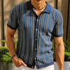 Slim-fit button-down polo – smart casual bio-baumwollshirt