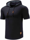 Hoodie für männer mit kurzer ärmeln – leichter pullover für lässige anlässe und den alltag