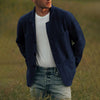 Männer casual blazer leichtes strickjacke für den abend – smart-casual outfit