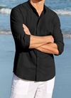 Männershirti für lässigi strandoutfits – stylisch mit lange ärmel für entspannti anlässe
