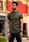Carson polo shirt – klassischs kurzarm-herretop