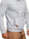 Hoodie für männer mit integriertem gesichtsschutz - lässiger pullover für den alltag