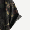 Männer kurzärmliges shirt mit braunem blumenmuster – lässiges sommeroberteil