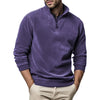Männer fleece-pullover mit vintage design - vielseitig und stylish