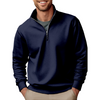 Halbzipp fleece jumper - vielseitige herren freizeitmode