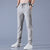 Männerslim fit hosen stretchy freizeitbekleidung - leichte jogginghosen für gym und alltag