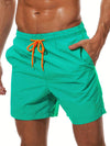 Leichtgewichtige, schnell trocknende schwimmhosen für männer - super für strand und pool