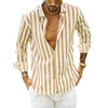 Chice gestreifte hemd - moderner casual-look für männer