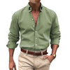 Herren button-up hemd - strapazierfähige langarm-arbeitskleidung für büro und freizeit