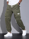 Männers corduroy cargo jogger - stylisch und funktional mit vielen taschen