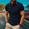Männlicher klassiker polo-shirt - vielseitige freizeitmode für jede gelegenheit