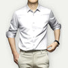 Knitterfreie männerhemd - stilvolle smart-casual bekleidung
