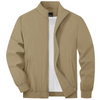 Leichtgewichtige herren bomberjacke - schicker zip-up freizeit-look