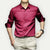 Knitterfreie männerhemd - stilvolle smart-casual bekleidung