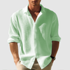 Leichtes button-down-hemd für männer - vielseitiges langarmshirt für freizeit und büro