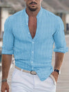Feiner herren kurzarmhemd mit button-down-kragen