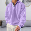 Langarm-polo für männer - klassischer casual-look für den alltag