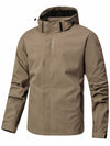 Winddichtes softshell-jackett - vielseitige männer-außenbekleidung