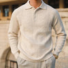 Männers longsleeve polo shirt – chic für freizeit und business – hochwertiges strickmaterial für besondere anlässe
