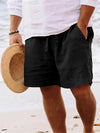 Männer leichte leinen shorts - sommerhosen für entspannte tage