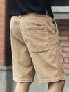 Corduroy shorts - trendige männer freizeithosen