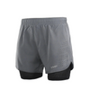 Männersportshorts - luftige gymwear mit innerer kompression