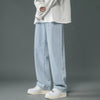 Männers baggy denimhosen - lockerer schnitt im vintage stil für die freizeit