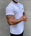 Herren workout t-shirt – strapazierfähiges fitness top für sport und alltag