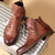 Männer leder stiefel - stylische reissverschlussdetails für lässige anlässe und täglichen komfort