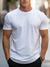 Männlicher freizeit t-shirt aus weichem stoff – stylisches kurzarmoberteil für männer