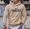 Männers fleece hoodie - angenehm warmer pullover für entspannte tage