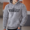 Männers fleece hoodie - angenehm warmer pullover für entspannte tage