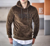 Männers fleece hoodie - angenehm warmer pullover für entspannte tage