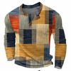 Männershirt mit patchwork – vielseitige freizeitbluse