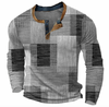 Männershirt mit patchwork – vielseitige freizeitbluse