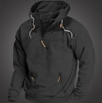 Männer Zip-Hoodie - Robuster Pullover für Alltag & Freizeit