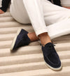 Männerschuhe aus wildleder mit schnürung - elegante alltagsschuhe