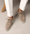 Männerschuhe aus wildleder mit schnürung - elegante alltagsschuhe