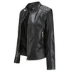 Elegante lederjacke – stilvolle männeroberbekleidung