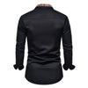 Männer smart casual hemd mit karodetail - zeitgemässer büro-look für männer