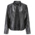 Elegante lederjacke – stilvolle männeroberbekleidung