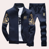 2-teiliges herren trainingsanzug – stylische zip-jacke & hose – optimal für freizeit