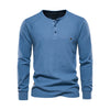 Herren henley t-shirt – softer stoff für ausflüge und den alltag